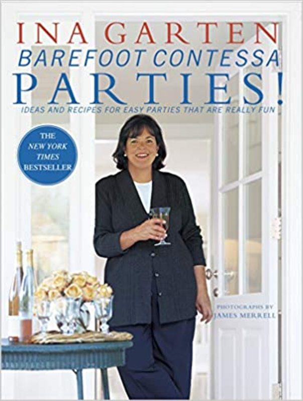 Book cover for "Barefoot Contessa Parties!" by Ina Garten