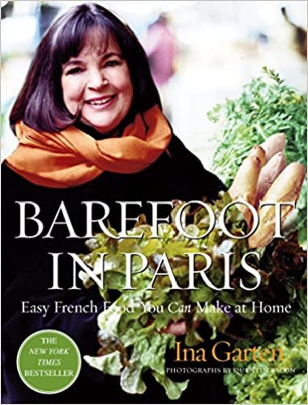 Book cover for "Barefoot in Paris" by Ina Garten