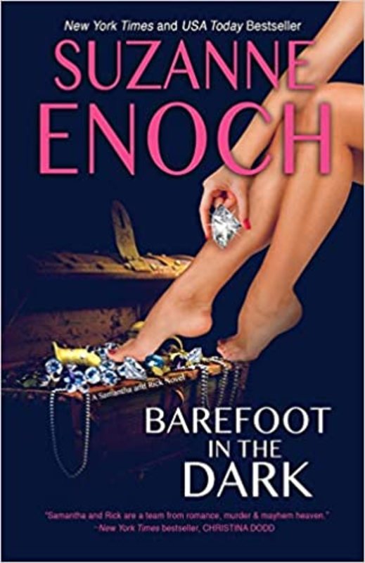 Book cover for "Barefoot in the Dark" by Suzanne Enoch