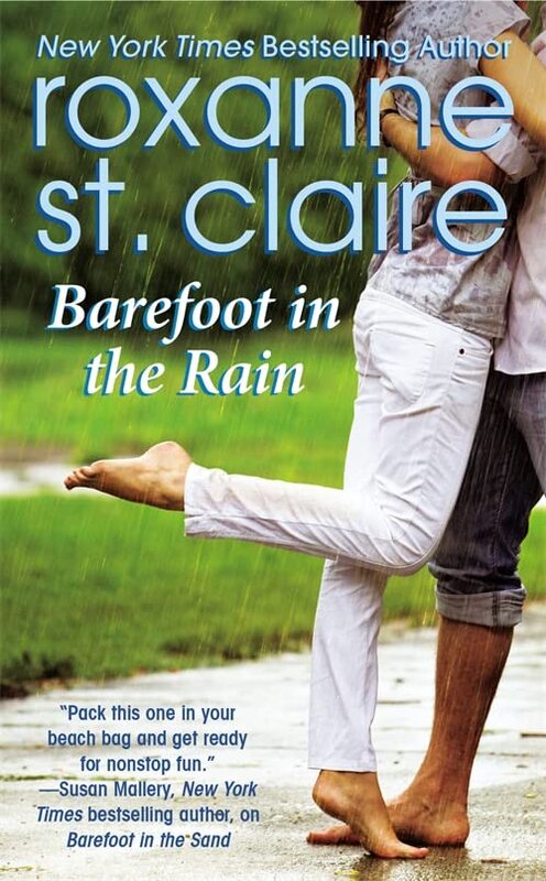 Book cover for "Barefoot in the Rain" by Roxanne St Claire