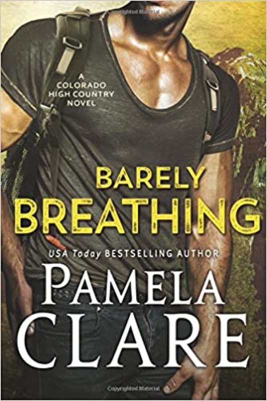 Book cover for "Barely Breathing" by Pamela Clare