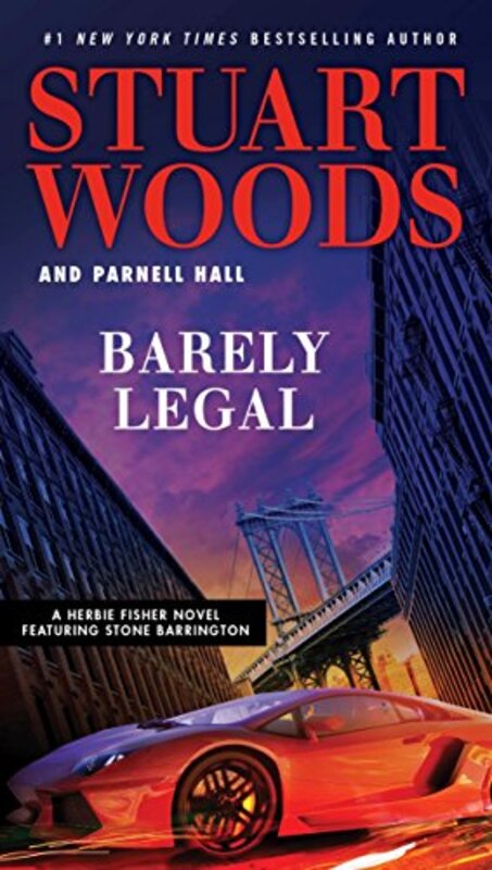 Book cover for "Barely Legal" by Stuart Woods