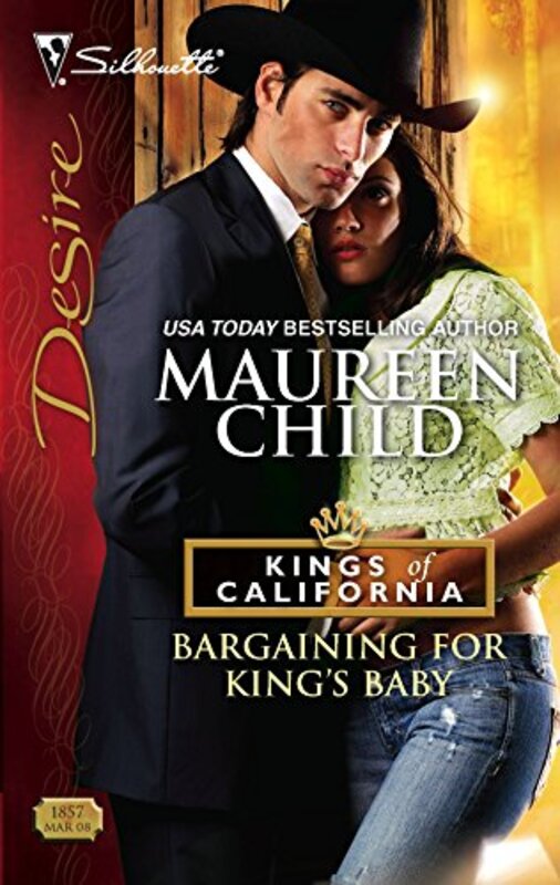 Book cover for "Bargaining for King's Baby" by Maureen Child
