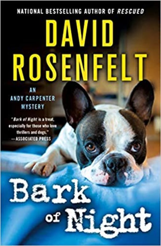 Book cover for "Bark of Night" by David Rosenfelt