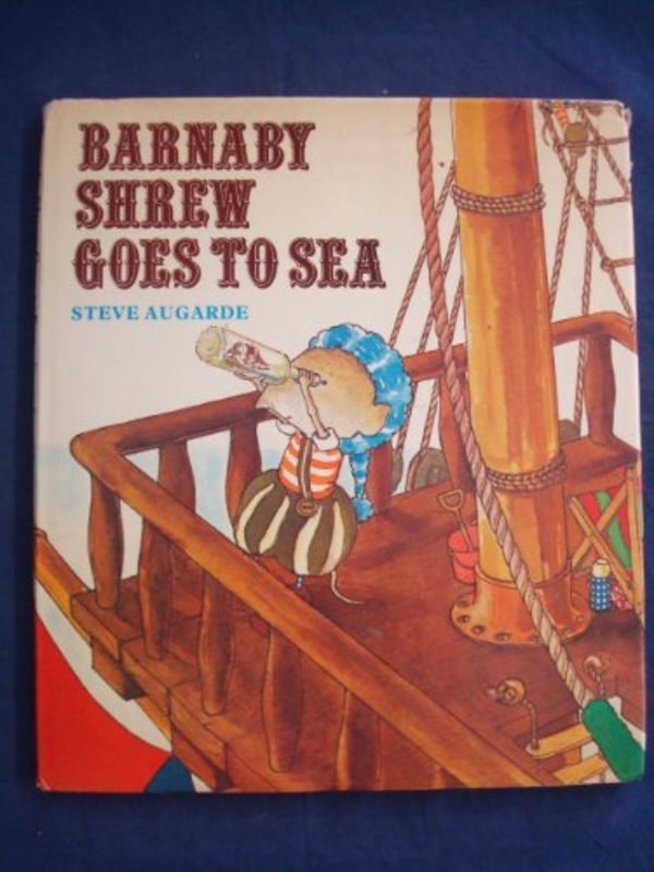 Book cover for "Barnaby Shrew Goes to Sea" by Steve Augarde