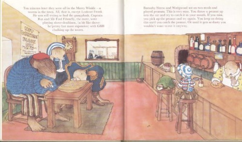 Book cover for "Barnaby Shrew, Black Dan and... the Mighty Wedgewood" by Steve Augarde