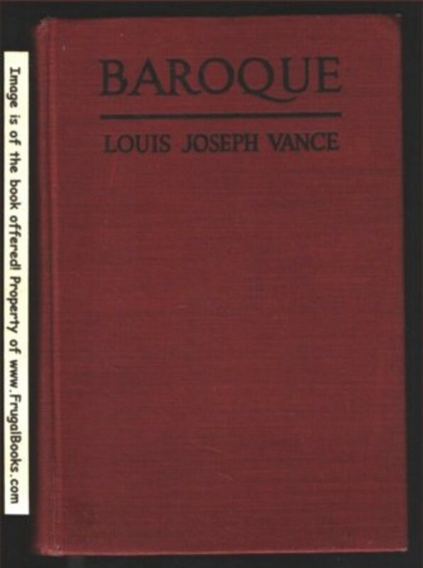 Book cover for "Baroque" by Louis Joseph Vance