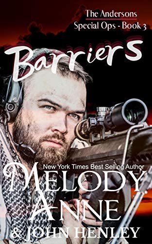 Book cover for "Barriers" by Melody Anne