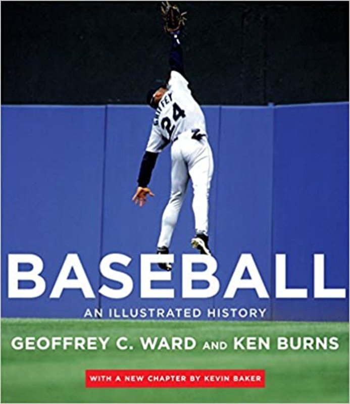 Book cover for "Baseball" by Geoffrey C. Ward