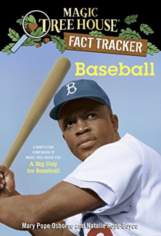Book cover for "Baseball" by Mary Pope Osborne