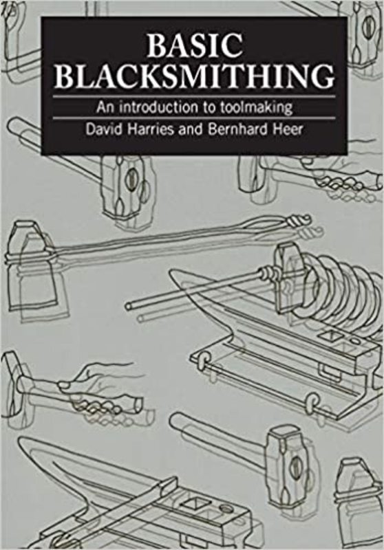 Book cover for "Basic Blacksmithing" by David Harries
