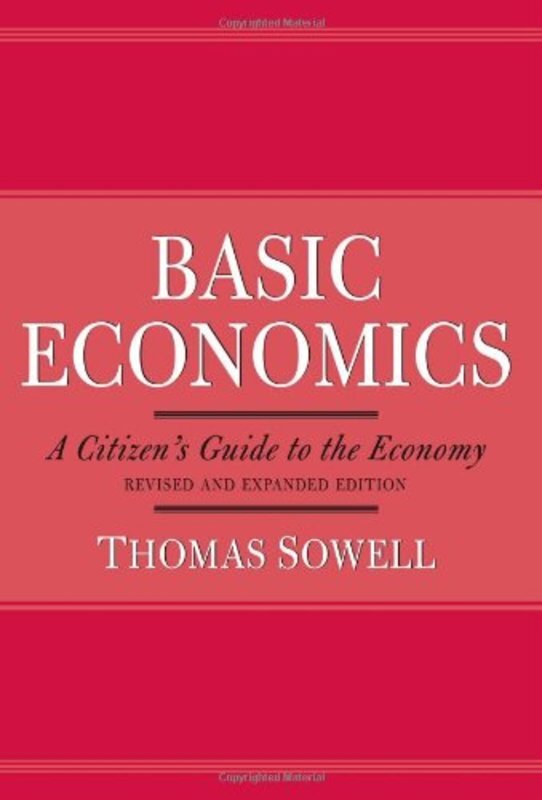 Book cover for "Basic Economics" by Thomas Sowell