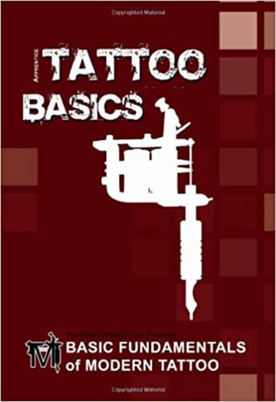 Book cover for "Basic Fundamentals of Modern Tattoo" by C.R. Jordan
