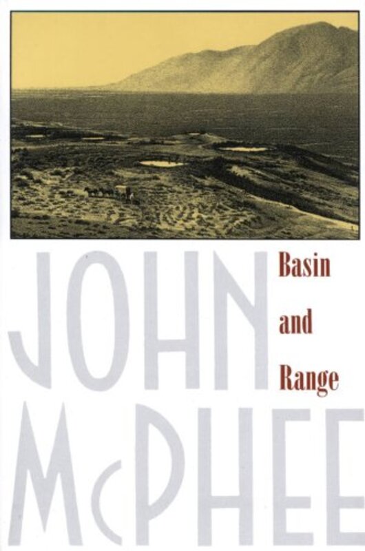 Book cover for "Basin and Range" by John McPhee