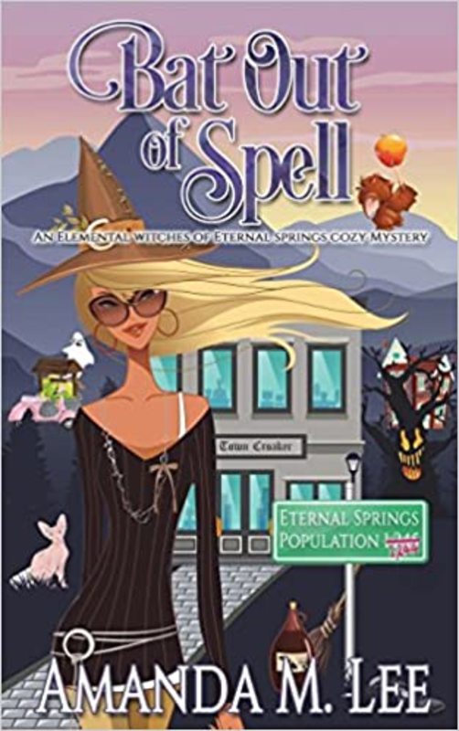 Book cover for "Bat Out Of Spell" by Amanda M. Lee