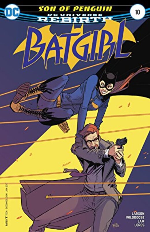 Book cover for "Batgirl #10" by Hope Larson