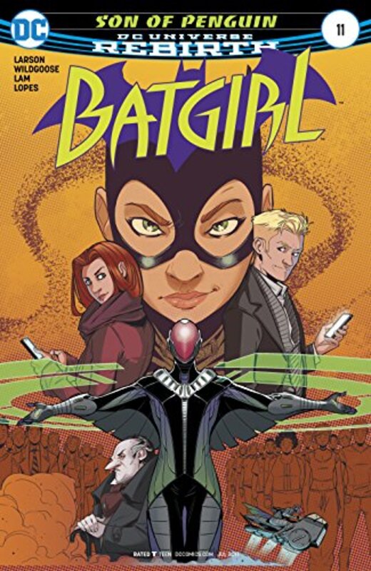 Book cover for "Batgirl #11" by Hope Larson