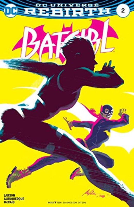 Book cover for "Batgirl #2" by Hope Larson