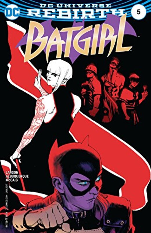 Book cover for "Batgirl #5" by Hope Larson