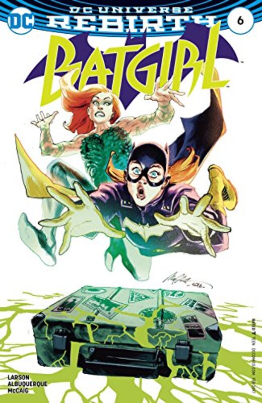 Book cover for "Batgirl #6" by Hope Larson