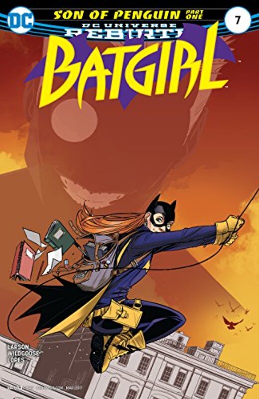 Book cover for "Batgirl #7" by Hope Larson