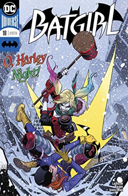 Book cover for "Batgirl#18" by Hope Larson