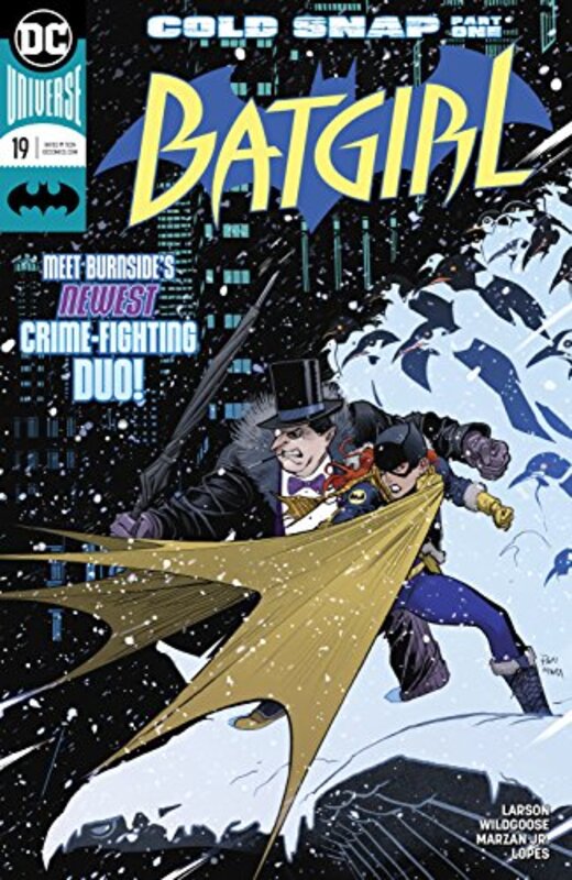 Book cover for "Batgirl#19" by Hope Larson