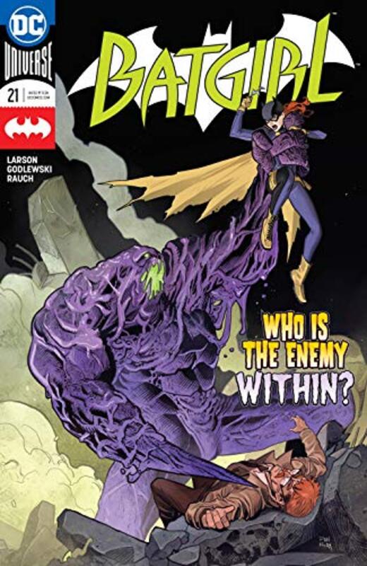 Book cover for "Batgirl#21" by Hope Larson
