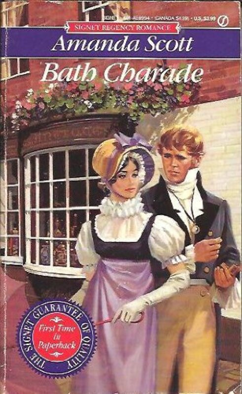 Book cover for "Bath Charade" by Lynne Scott Drennan