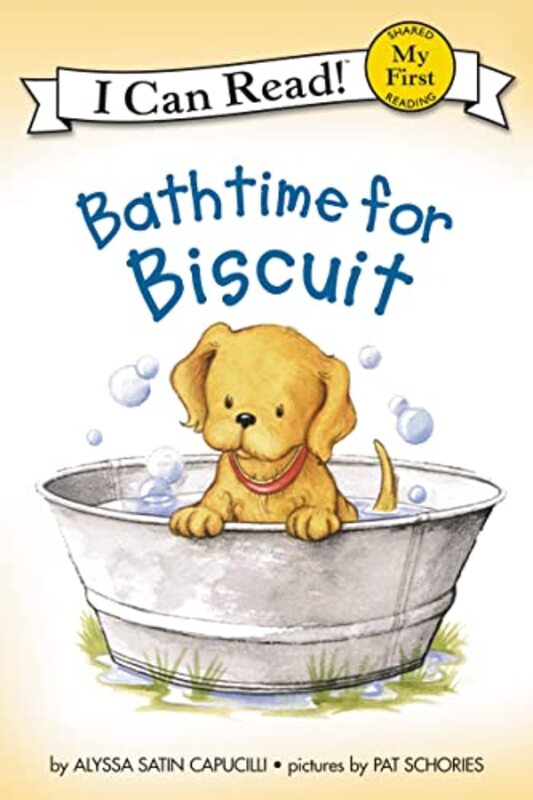 Book cover for "Bathtime for Biscuit" by Alyssa Satin Capucilli