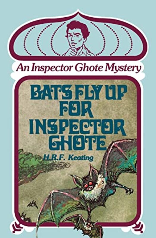 Book cover for "Bats Fly Up for Inspector Ghote" by HRF Keating