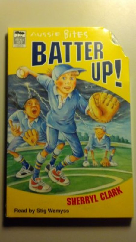 Book cover for "Batter Up!" by Sherryl Clark