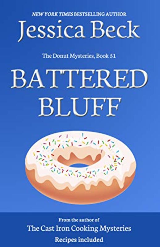 Book cover for "Battered Bluff" by Jessica Beck