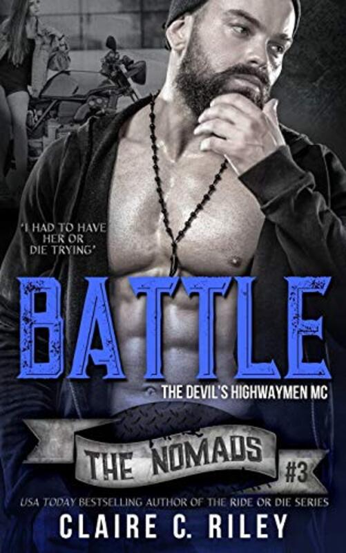 Book cover for "Battle" by Claire C Riley