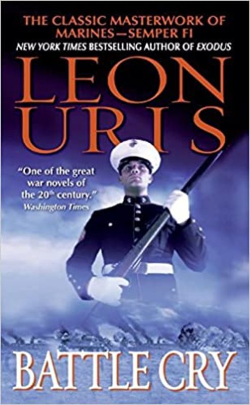 Book cover for "Battle Cry" by Leon Uris