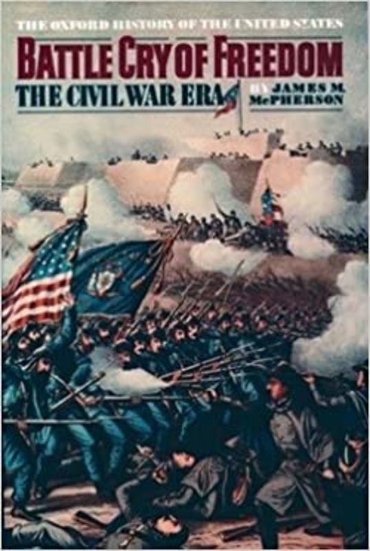 Book cover for "Battle Cry of Freedom" by James M. McPherson