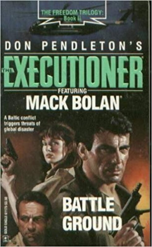 Book cover for "Battle Ground" by Don Pendleton