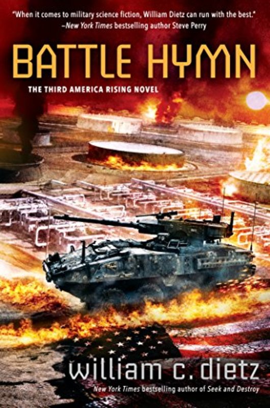 Book cover for "Battle Hymn" by William C Dietz