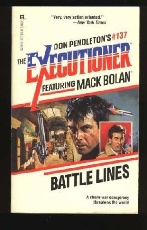 Book cover for "Battle Lines" by Don Pendleton