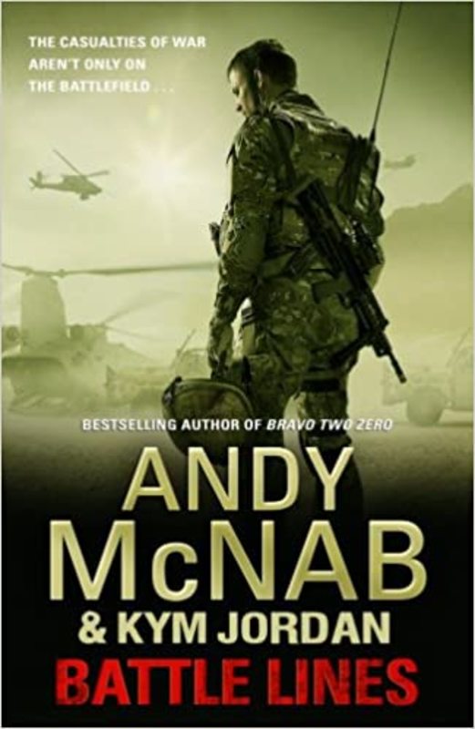Book cover for "Battle Lines" by Andy McNab