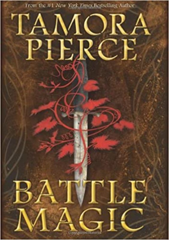 Book cover for "Battle Magic" by Tamora Pierce