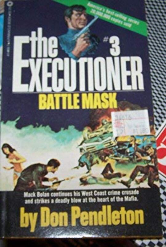 Book cover for "Battle Mask" by Don Pendleton