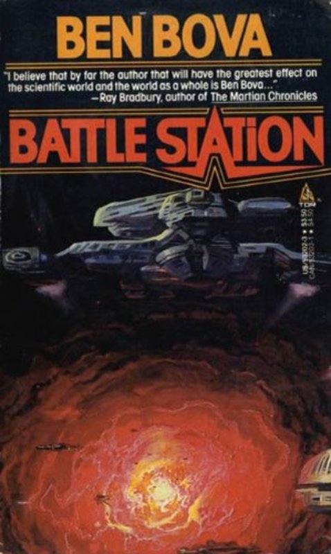 Book cover for "Battle Station" by Ben Bova