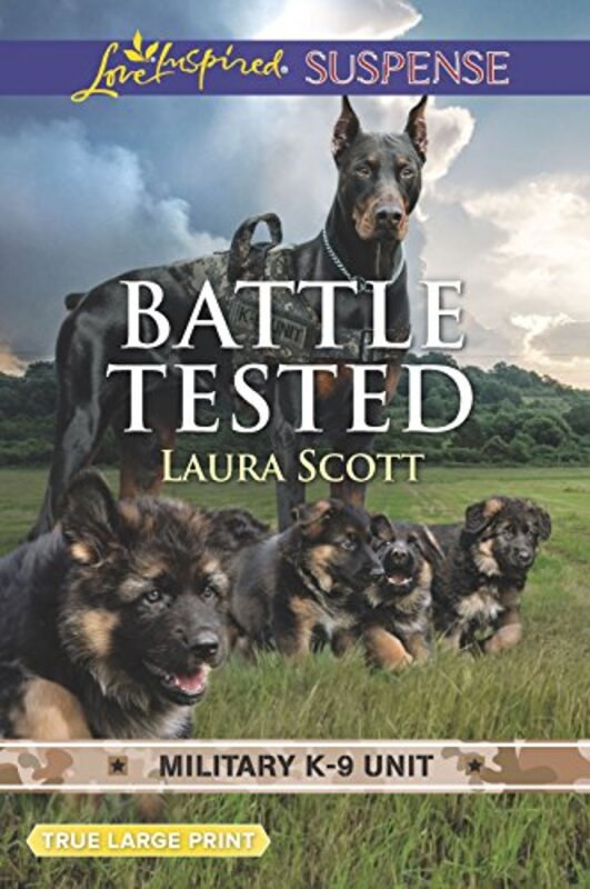 Book cover for "Battle Tested" by Laura Scott