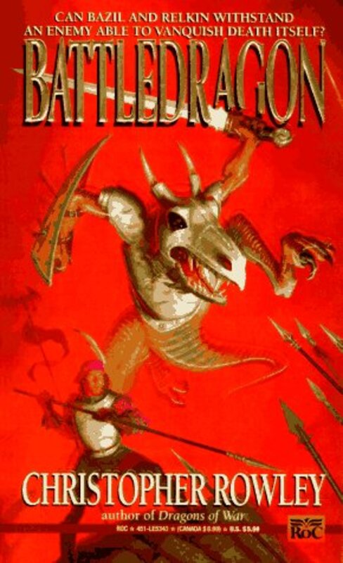 Book cover for "Battledragon" by Christopher Rowley