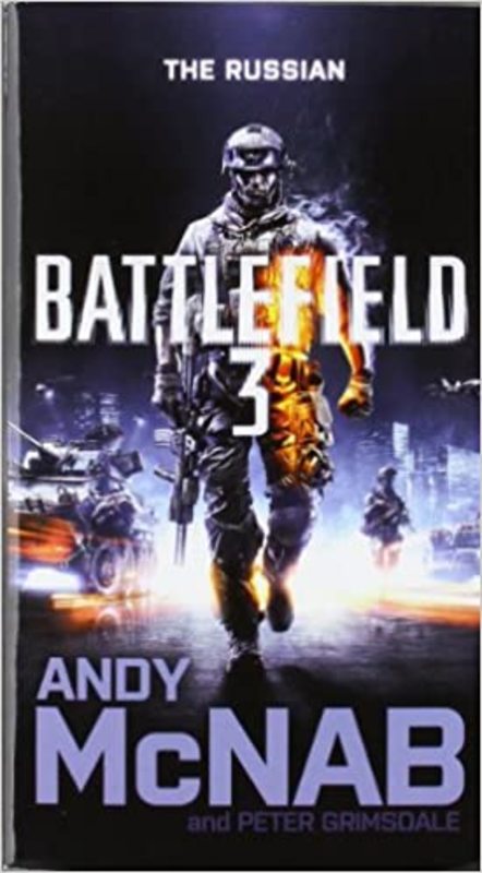Book cover for "Battlefield 3: The Russian" by Andy McNab