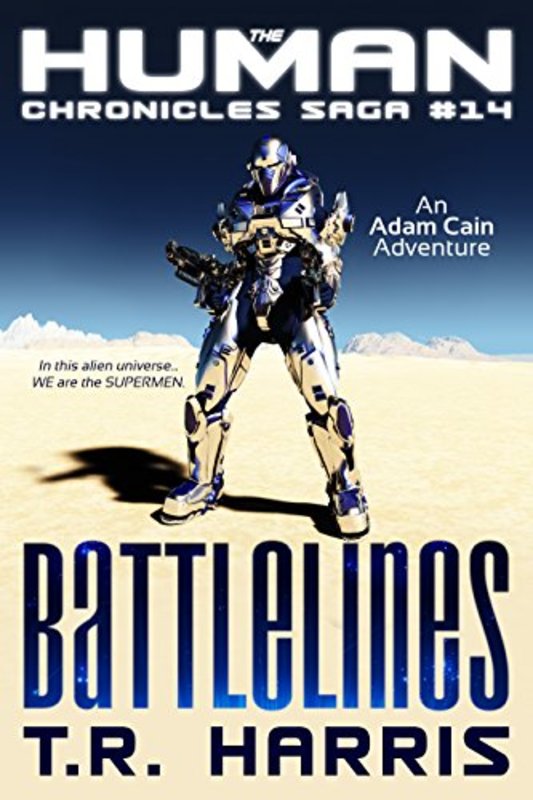 Book cover for "Battlelines" by TR Harris