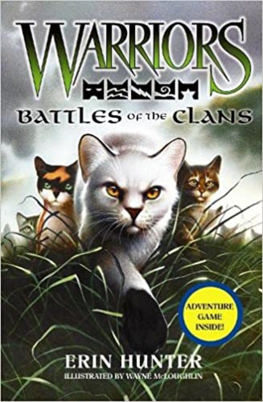 Book cover for "Battles of the Clans" by Erin Hunter