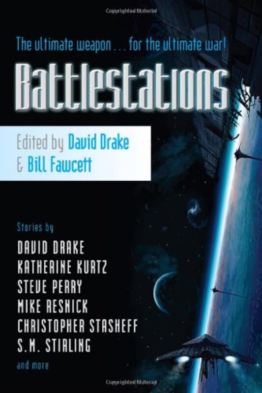 Book cover for "Battlestations" by David Drake