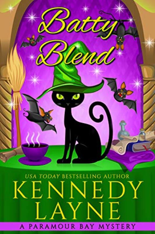 Book cover for "Batty Blend" by Kennedy Layne